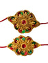 BookMyCostume Royal King & Mythological Character Accessory Set for Kids –  Crown & Jewellery set Combo | Ideal for Ramleela, Fancy Dress & Cultural Events | Kids